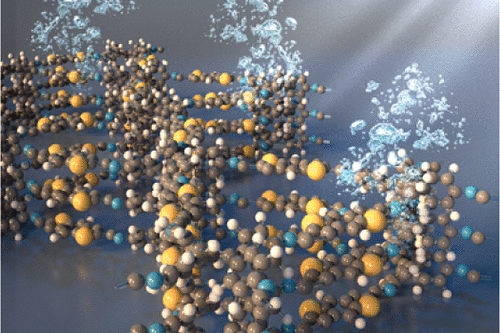 Oriented Films of Conjugated 2D COFs for Water Splitting